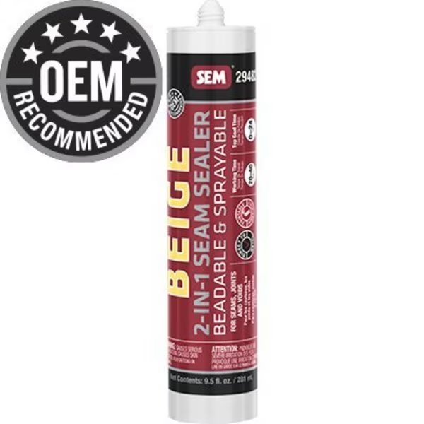 1 K SPRAYABLE SEAM SEALER - BEIGE, Sem Products, Mfr#: SE29482